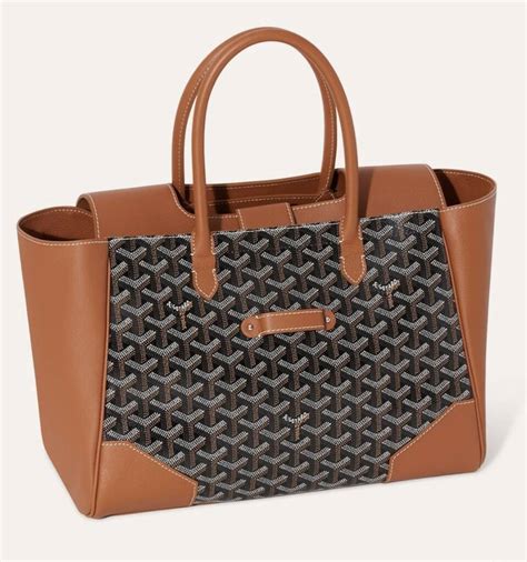 mini saigon goyard dimensions|goyard saigon tote bag.